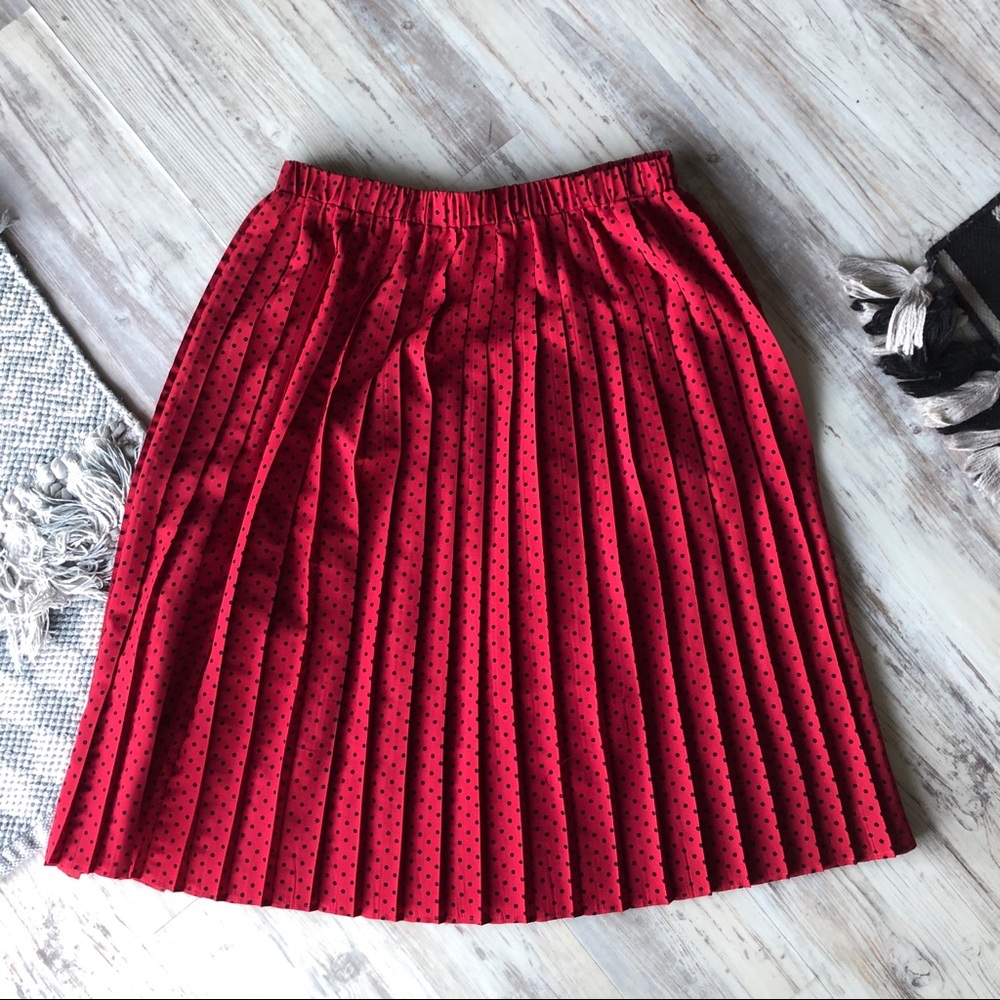 Hi There Karen Walker Pleated MIDI Skirt